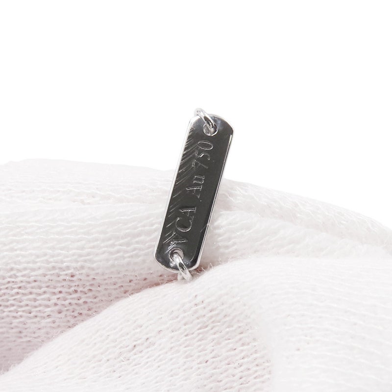 ヴァンクリーフ&アーペル ネックレス フラワーレース ペンダント ダイヤモンド 78P 計2.37ct K18WGホワイトゴールド VCARP05200