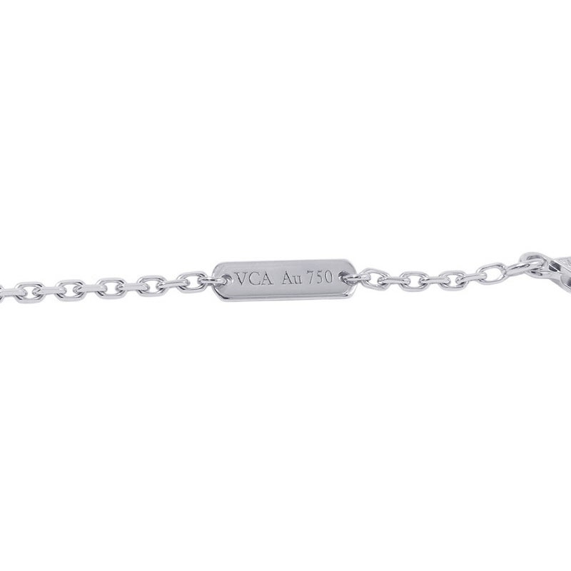 ヴァンクリーフ&アーペル ネックレス フラワーレース ペンダント ダイヤモンド 78P 計2.37ct K18WGホワイトゴールド VCARP05200
