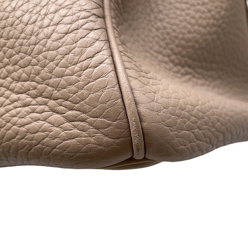 エルメス ショルダーバーキン42 トゥルティエールグレー/シルバー金具 トリヨンクレマンス □M刻印