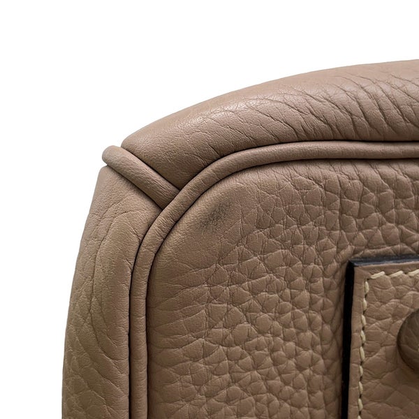 エルメス ショルダーバーキン42 トゥルティエールグレー/シルバー金具 トリヨンクレマンス □M刻印