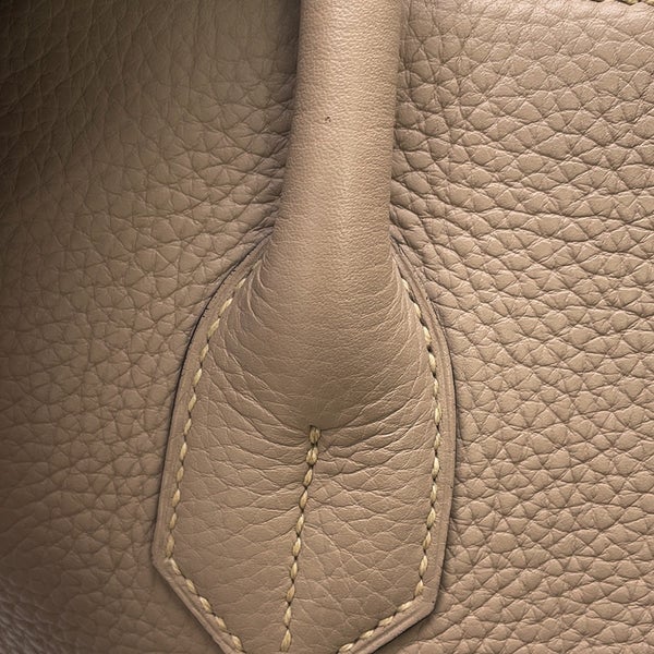 エルメス ショルダーバーキン42 トゥルティエールグレー/シルバー金具 トリヨンクレマンス □M刻印