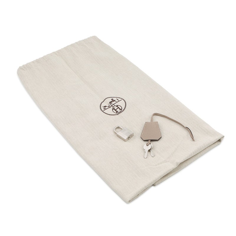 エルメス ショルダーバーキン42 トゥルティエールグレー/シルバー金具 トリヨンクレマンス □M刻印