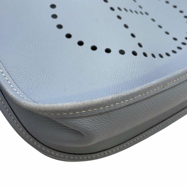 エルメス ショルダーバッグ エブリン3 PM ブルーラン/シルバー金具 エプソン □P刻印 ブルーリン