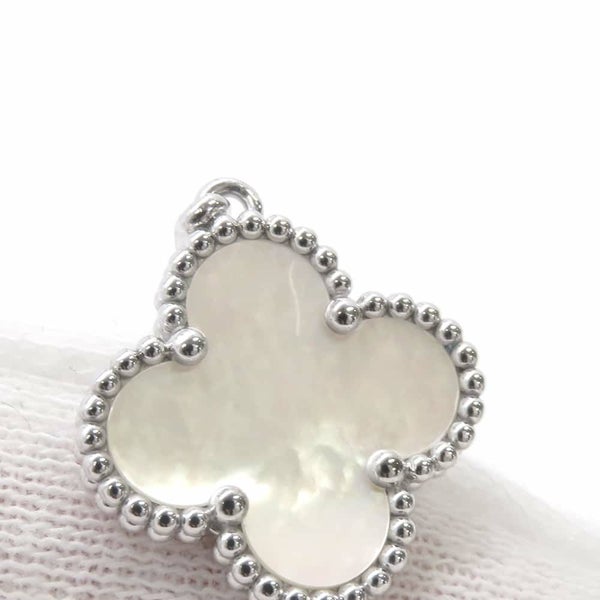 ヴァンクリーフ＆アーペル ブレスレット ヴィンテージ アルハンブラ 5モチーフ マザーオブパール K18WGホワイトゴールド VCARF48400