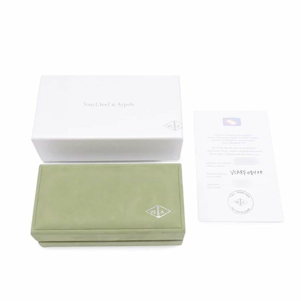 ヴァンクリーフ＆アーペル ブレスレット ヴィンテージ アルハンブラ 5モチーフ マザーオブパール K18WGホワイトゴールド VCARF48400