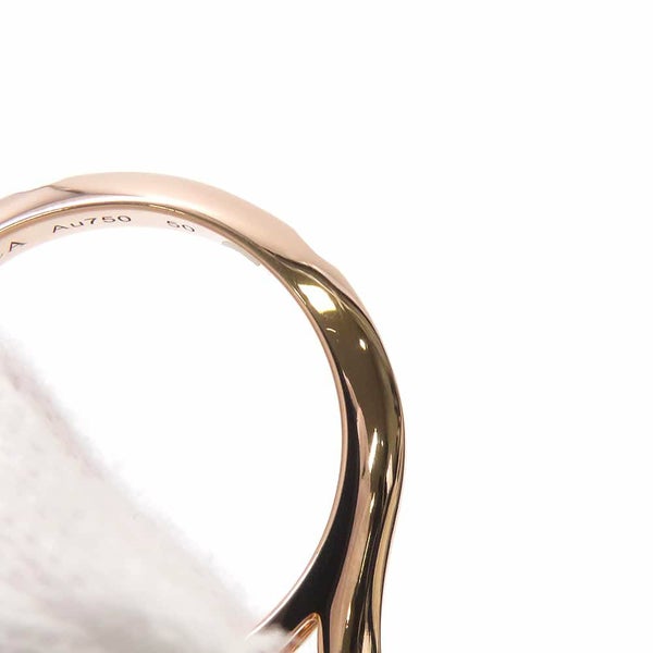 ヴァンクリーフ&アーペル リング ドゥ パピヨン アントレ レ ドア リング ダイヤ 36P 0.99ct マザーオブパール K18PG サイズ50 指輪