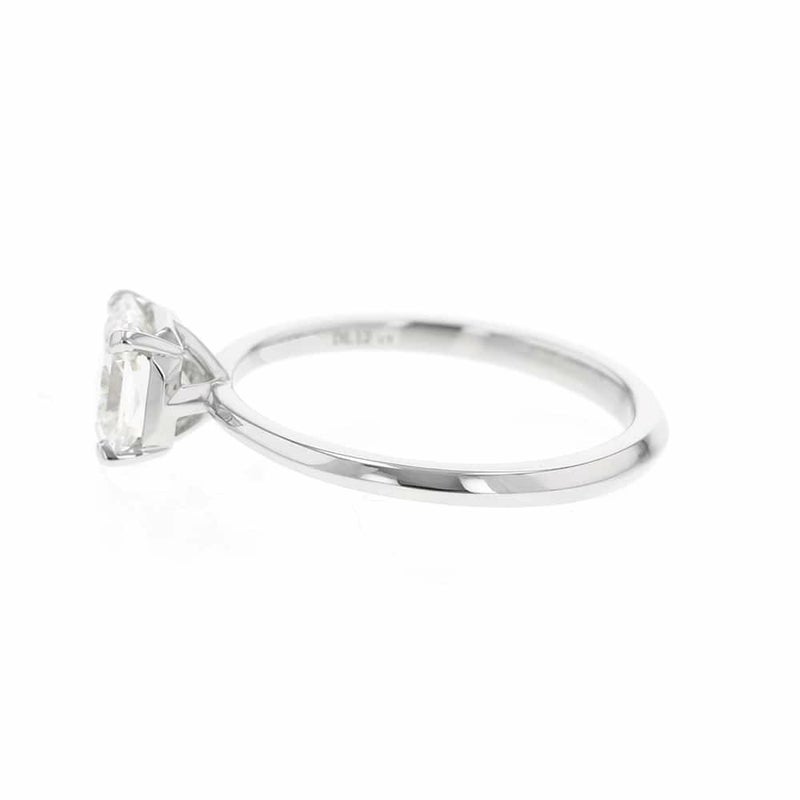 ティファニー リング トゥルー エンゲージメント リング ダイヤモンド 1.12ct Pt950プラチナ リングサイズ約12号 指輪 ジュエリー