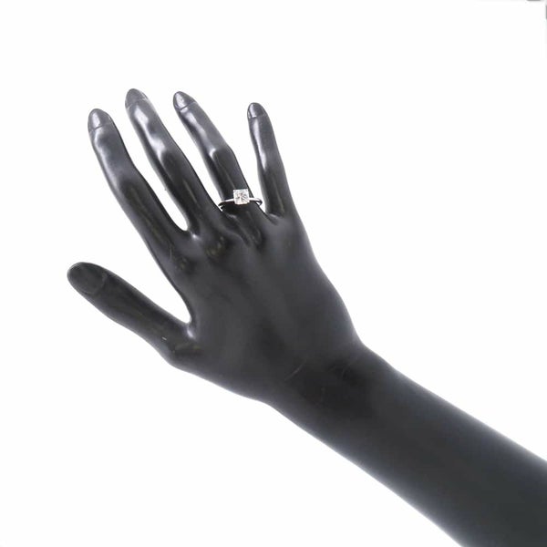 ティファニー リング トゥルー エンゲージメント リング ダイヤモンド 1.12ct Pt950プラチナ リングサイズ約12号 指輪 ジュエリー