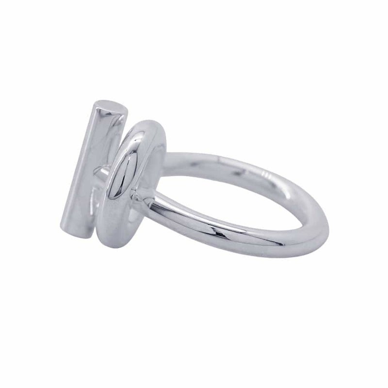 エルメス リング エシャペ SV925シルバー リングサイズ55 HERMES ジュエリー 指輪 Echapee