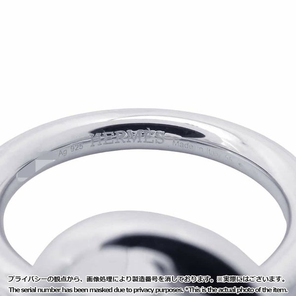 エルメス リング エシャペ SV925シルバー リングサイズ55 HERMES ジュエリー 指輪 Echapee