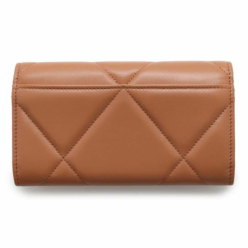 シャネル 二つ折り財布 ココマーク CHANEL19 フラップウォレット ミディアム ラムスキン AP0953 CHANEL