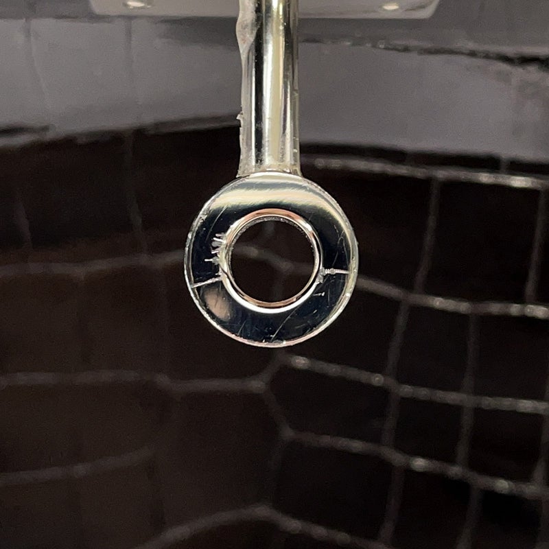 エルメス バーキン30 ブラック/シルバー金具 ニロティカスシャイン □L刻印 HERMES Birkin ハンドバッグ 黒