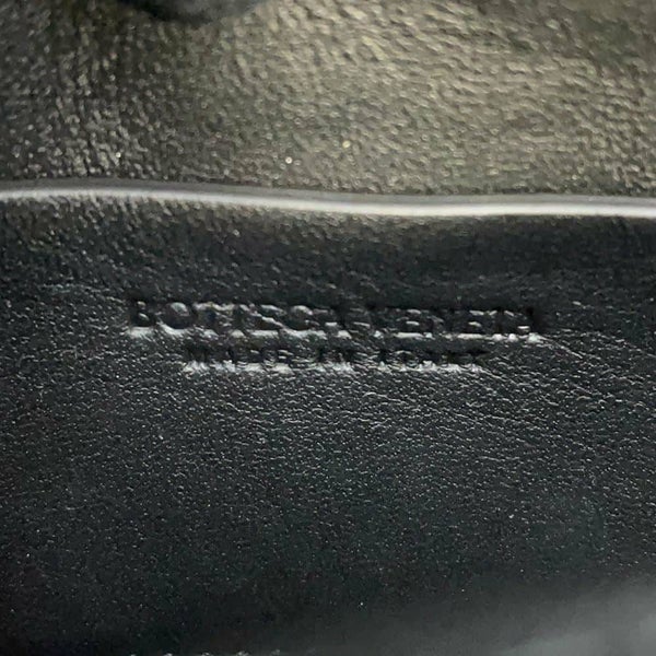 ボッテガヴェネタ ショルダーバッグ イントレチャート キャンディ パデッド カセット ラムスキン 716648 黒