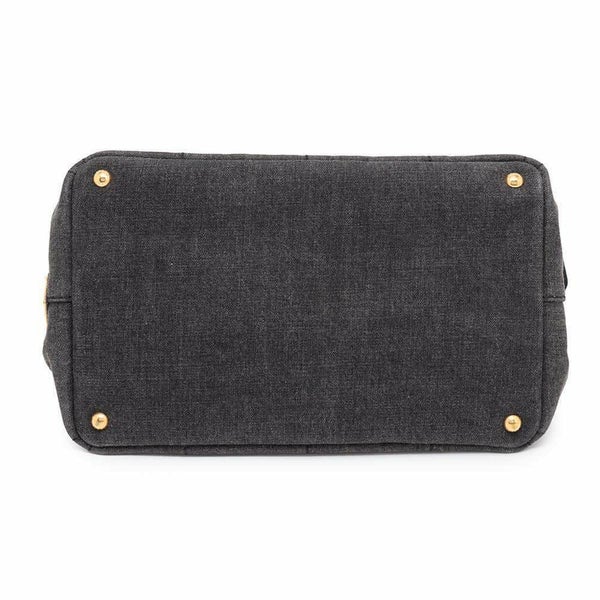 プラダ トートバッグ カナパ CANAPA ミディアム デニム 1BG642 PRADA BAG ハンド ショルダーバッグ