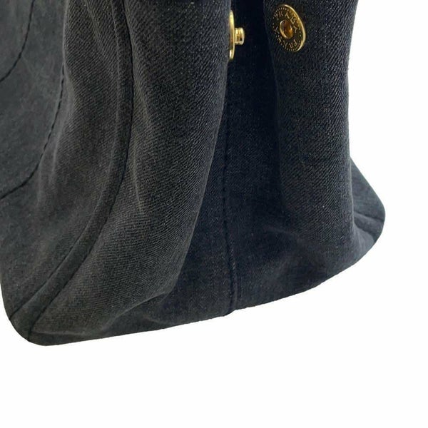 プラダ トートバッグ カナパ CANAPA ミディアム デニム 1BG642 PRADA BAG ハンド ショルダーバッグ