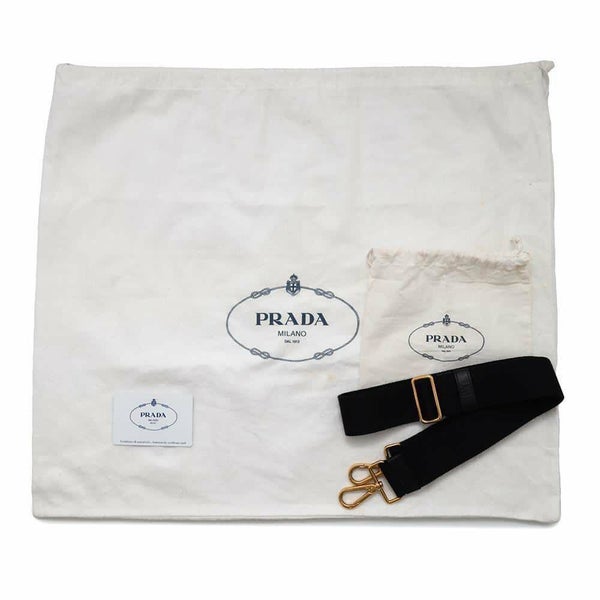 プラダ トートバッグ カナパ CANAPA ミディアム デニム 1BG642 PRADA BAG ハンド ショルダーバッグ