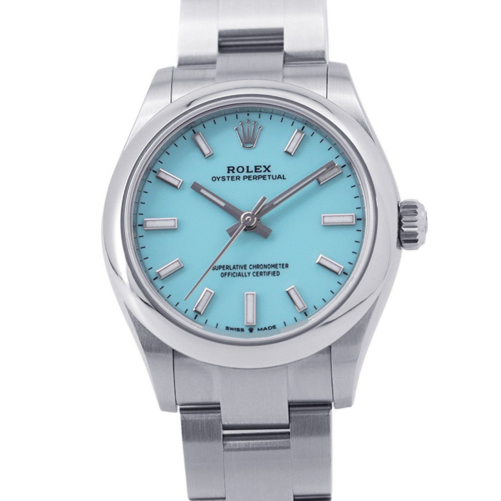 ロレックス オイスターパーペチュアル31 ランダムシリアル ルーレット 277200 ROLEX 腕時計 黒文字盤 中古)ROLEX ロレックス オイスターパーペチュアル 31 277200 ブラック
