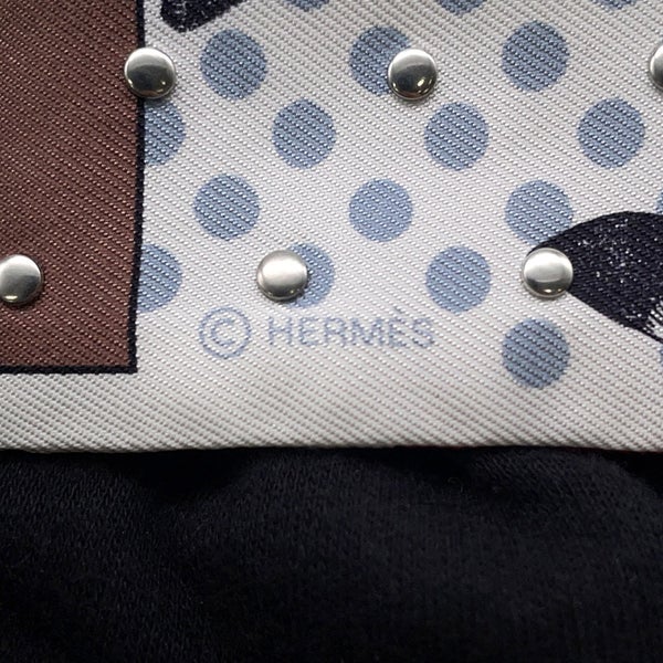 エルメス スカーフ ツイリー クルーテ カヴァリエ・アン・フォルム Cavalier En Formes スタッズ HERMES 2024年秋冬
