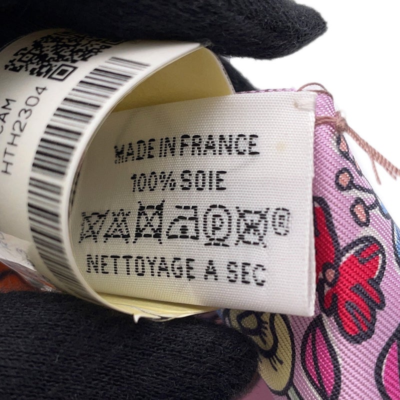 エルメス スカーフ ツイリー 千と一のウサギ Mille et Un Lapins HERMES シルクツイル 2023秋冬