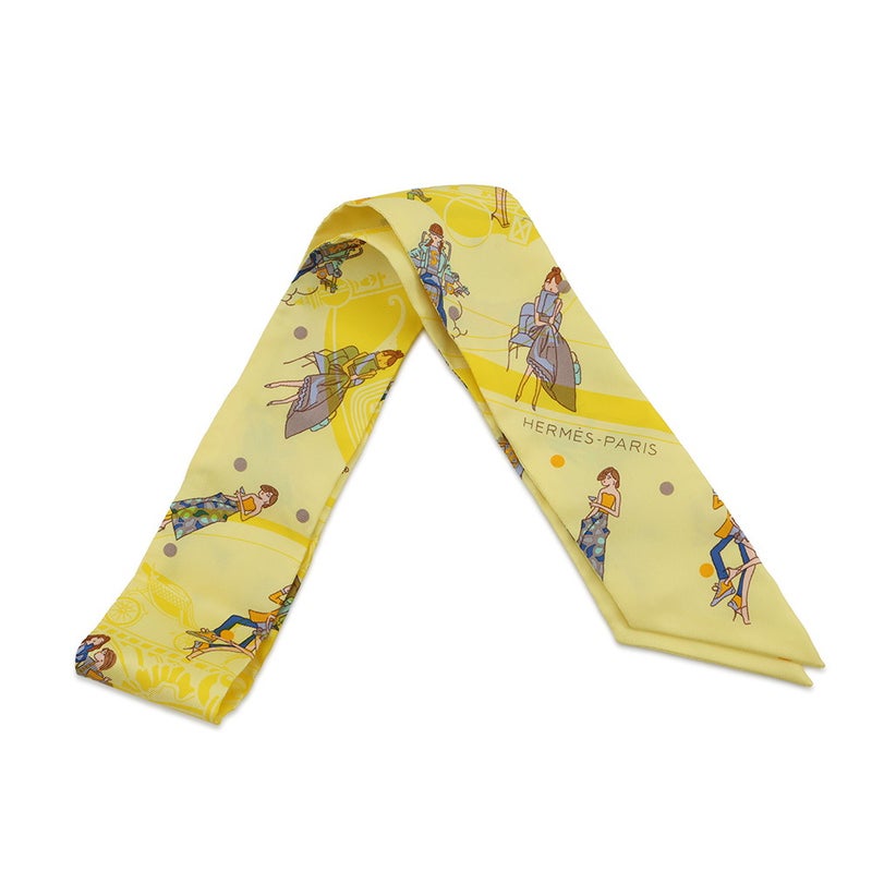 エルメス スカーフ ツイリー エクスリブリス・パリジェンヌ Ex-Libris Les Parisiennes HERMES 2020年春夏