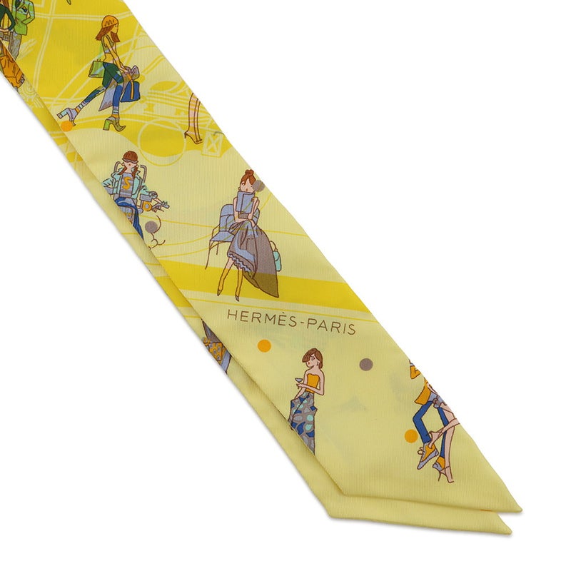 エルメス スカーフ ツイリー エクスリブリス・パリジェンヌ Ex-Libris Les Parisiennes HERMES 2020年春夏