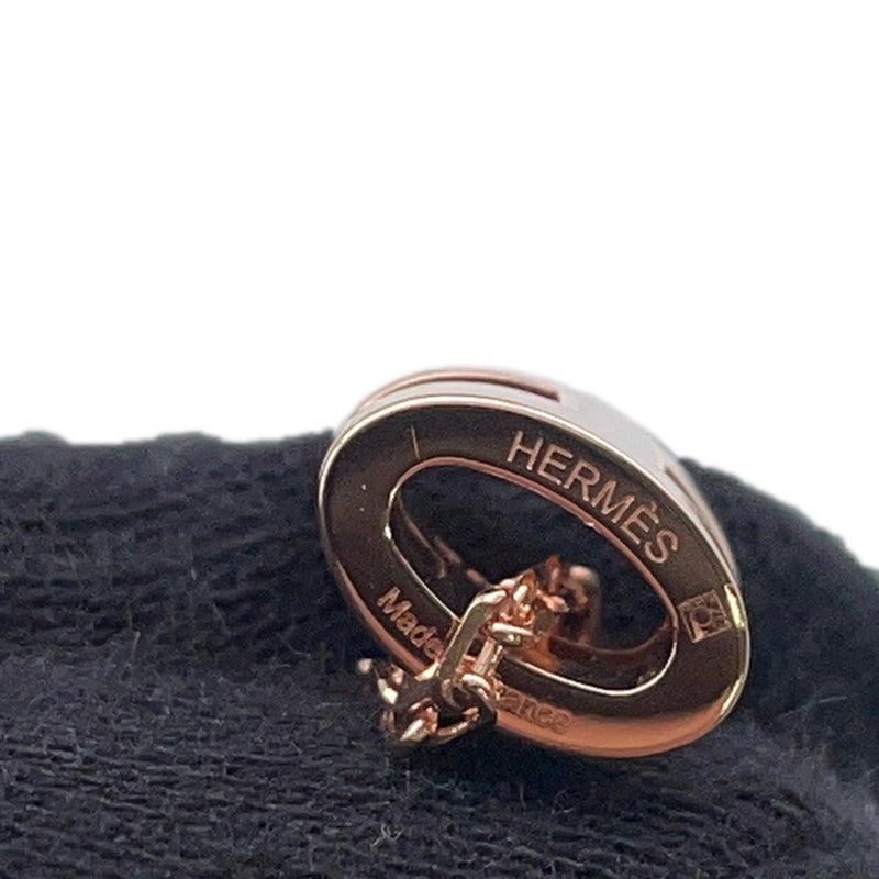 エルメス ネックレス ミニ・ポップアッシュ マロングラッセ/ピンクゴールド金具 HERMES アクセサリー ポップH