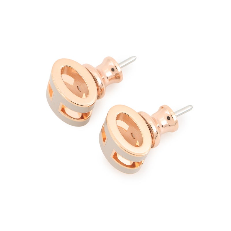 エルメス ピアス ミニ・ポップアッシュ マロングラッセ/ピンクゴールド金具 HERMES アクセサリー