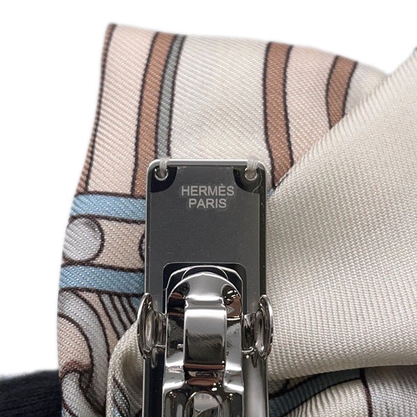 エルメス バレッタ グルネルPM グラン・トゥラララ シルク HERMES ヘアアクセサリー リボン