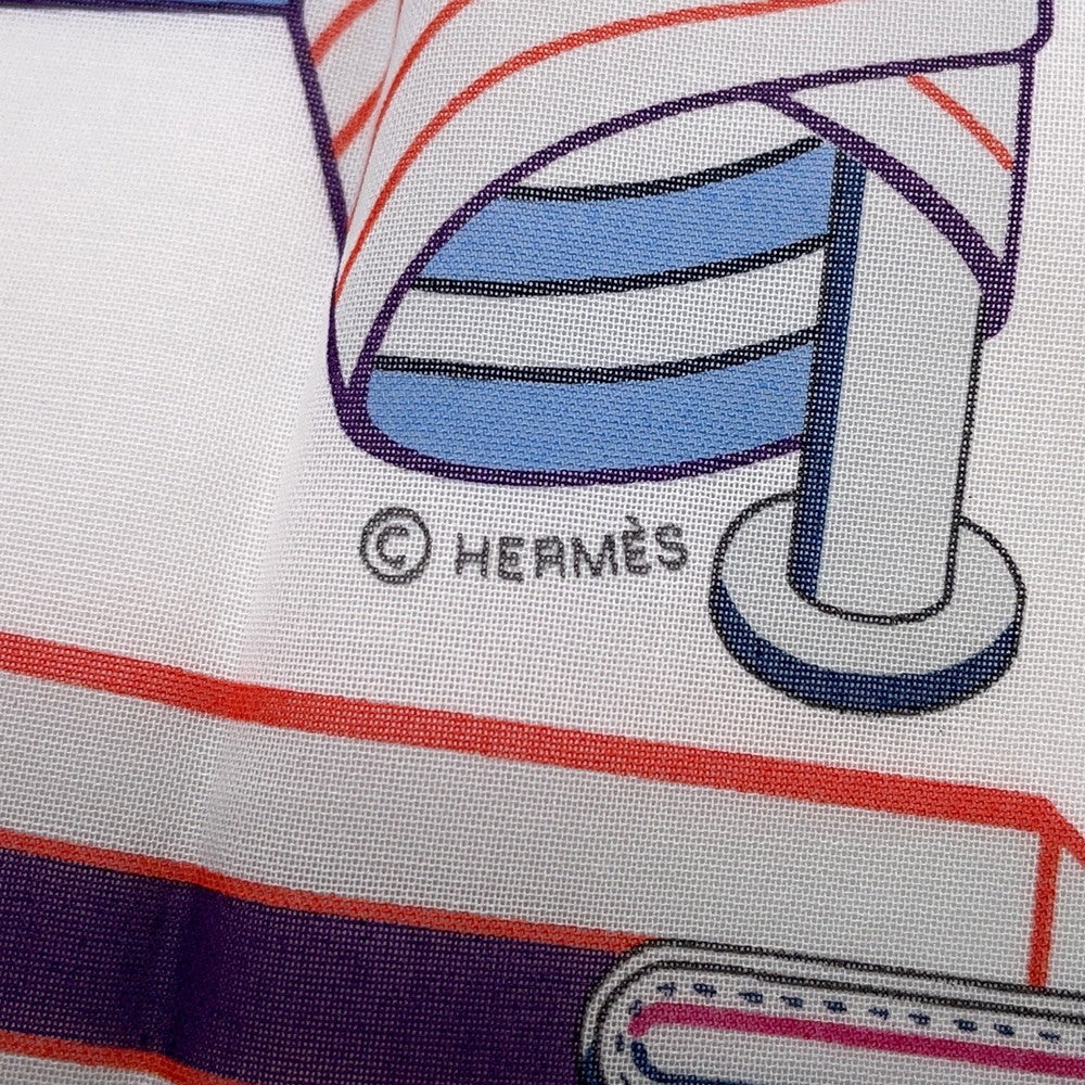 エルメス ハンカチーフ サングル・アン・フィネス コットン HERMES
