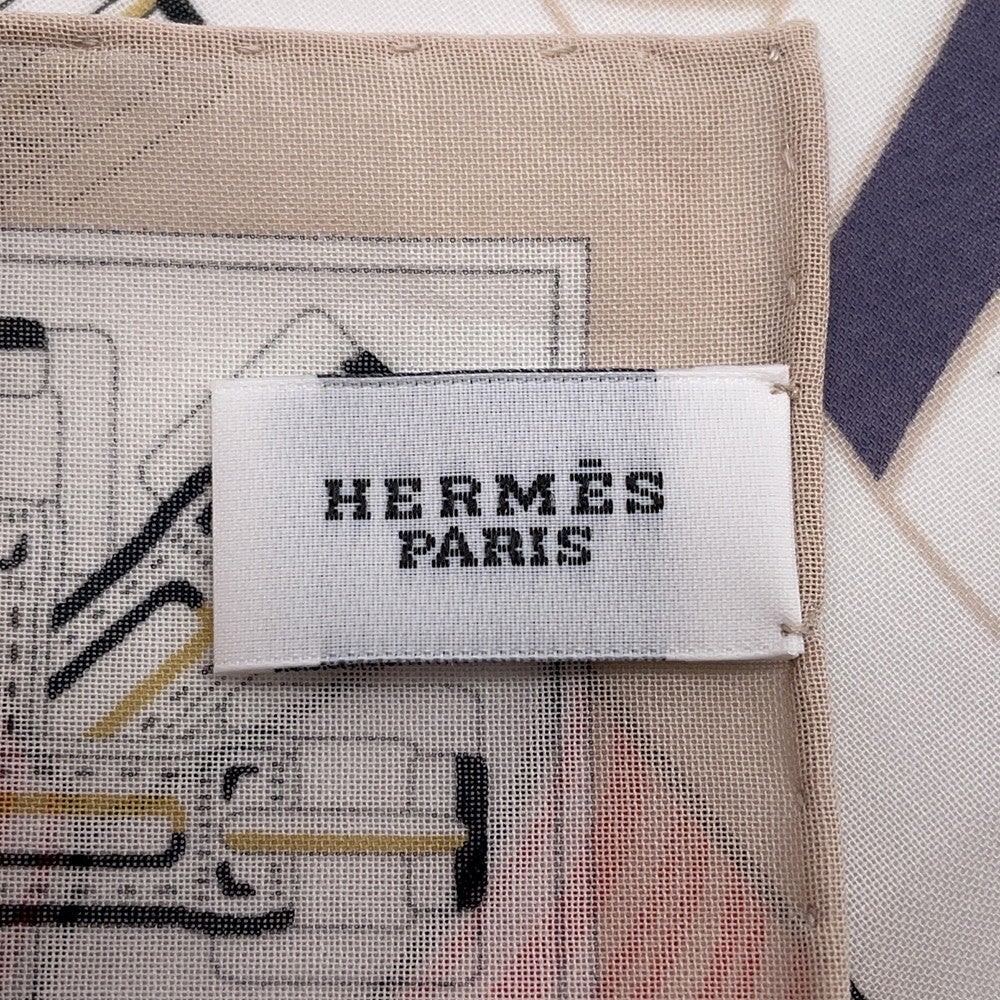エルメス ハンカチーフ サングル・アン・フィネス コットン HERMES