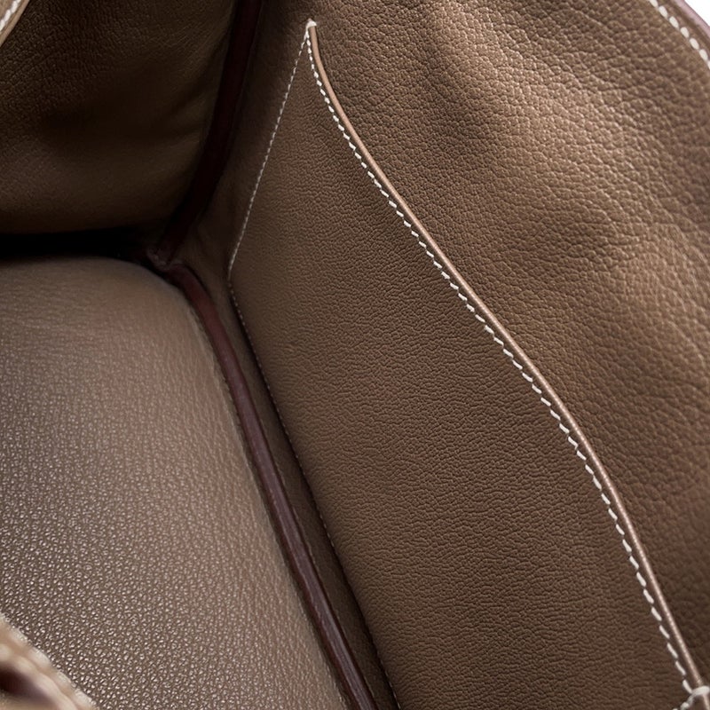 エルメス バーキン25 エトゥープ/ゴールド金具 トゴ Y刻印 HERMES Birkin ハンドバッグ