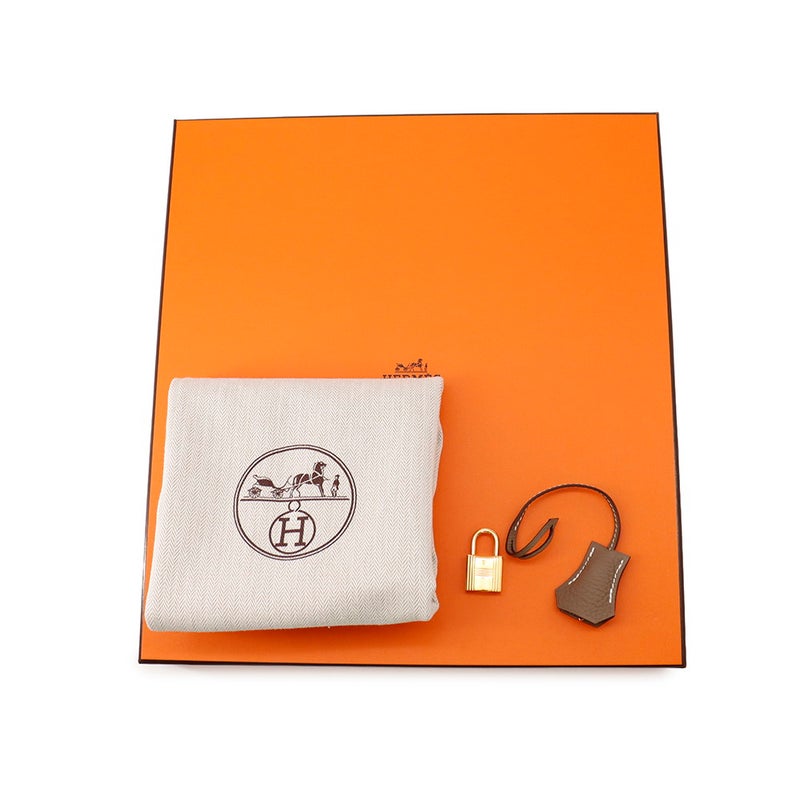 エルメス バーキン25 エトゥープ/ゴールド金具 トゴ Y刻印 HERMES Birkin ハンドバッグ