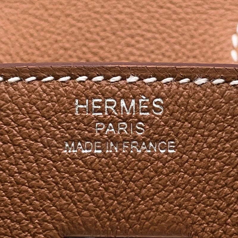 エルメス バーキン25 ゴールド/シルバー金具 トゴ G刻印 HERMES Birkin ハンドバッグ