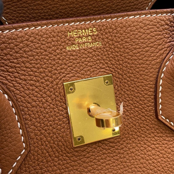 エルメス バーキン35 ゴールド/ゴールド金具 トゴ Y刻印 HERMES Birkin ハンドバッグ