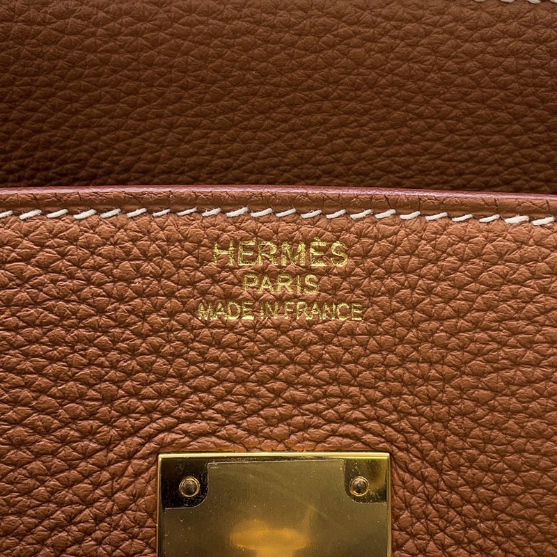 エルメス バーキン35 ゴールド/ゴールド金具 トゴ Y刻印 HERMES Birkin ハンドバッグ