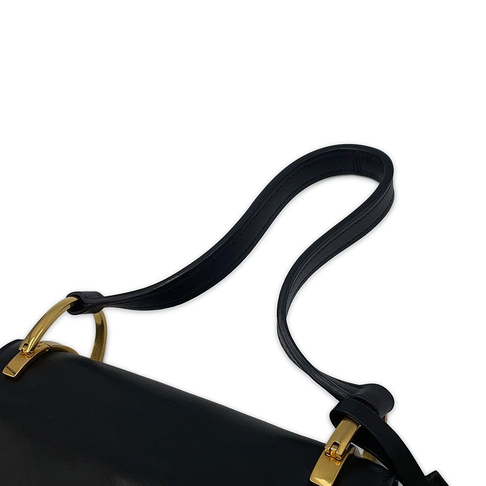 プラダ ショルダーバッグ コルセール レザー 1BD080 PRADA 黒 2way