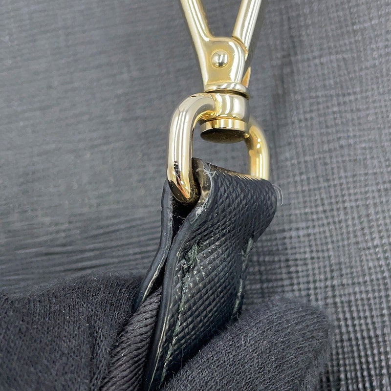 プラダ ショルダーバッグ Re-Edition 2005 サフィアーノレザー 1BH204 PRADA 2wayバッグ 黒