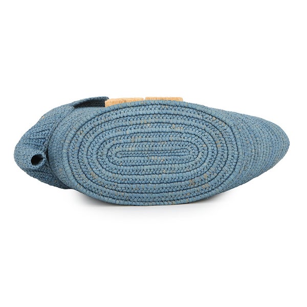 ロエベ ハンドバッグ エレファント バスケットバッグ スモール ラフィア A223T37X08 LOEWE かごバッグ ゾウ