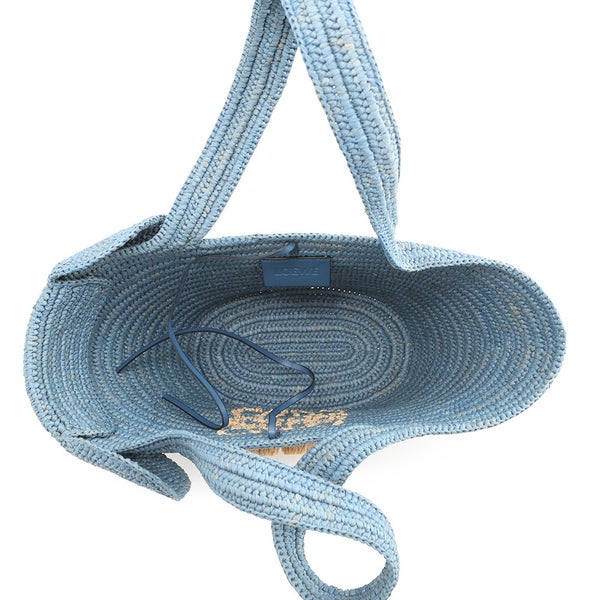 ロエベ ハンドバッグ エレファント バスケットバッグ スモール ラフィア A223T37X08 LOEWE かごバッグ ゾウ