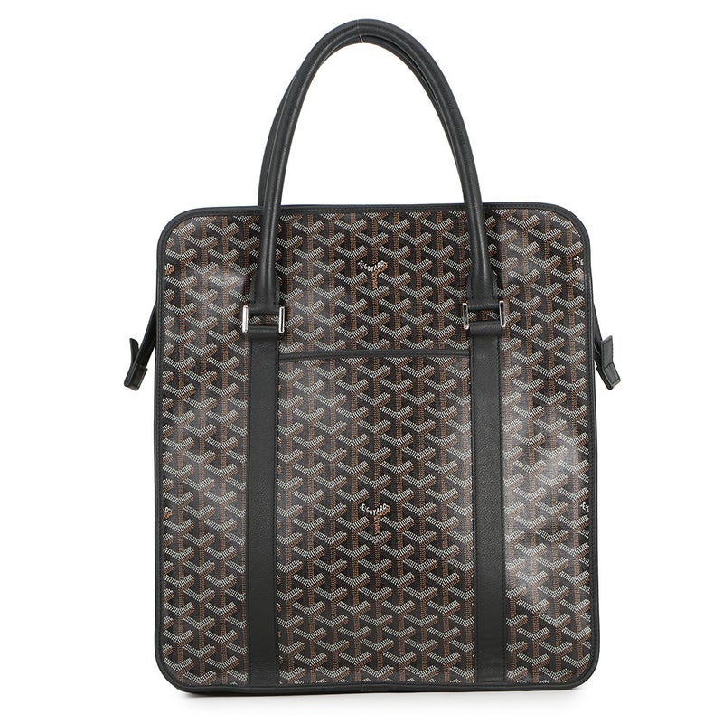 ゴヤール トートバッグ ブルゴーニュ PVC レザー BOURGOMMLTY01CL01P GOYARD 黒