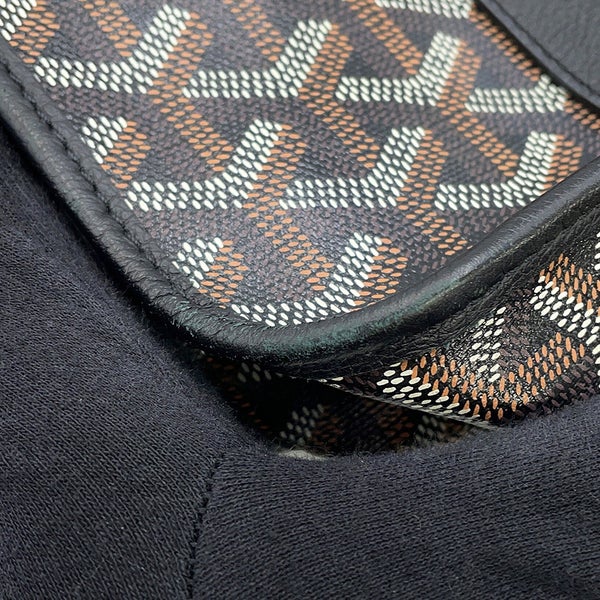 ゴヤール トートバッグ ブルゴーニュ PVC レザー BOURGOMMLTY01CL01P GOYARD 黒