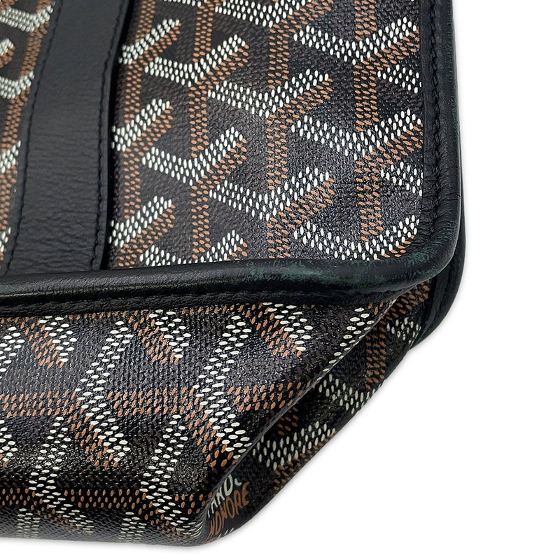 ゴヤール トートバッグ ブルゴーニュ PVC レザー BOURGOMMLTY01CL01P GOYARD 黒