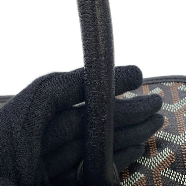 ゴヤール トートバッグ ブルゴーニュ PVC レザー BOURGOMMLTY01CL01P GOYARD 黒