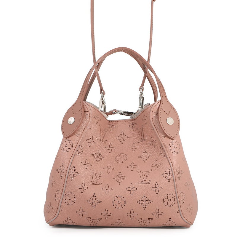 ルイヴィトン ハンドバッグ モノグラム マヒナ ヒナ PM M54353 LOUIS VUITTON ヴィトン バッグ 2wayショルダー ポーチ付