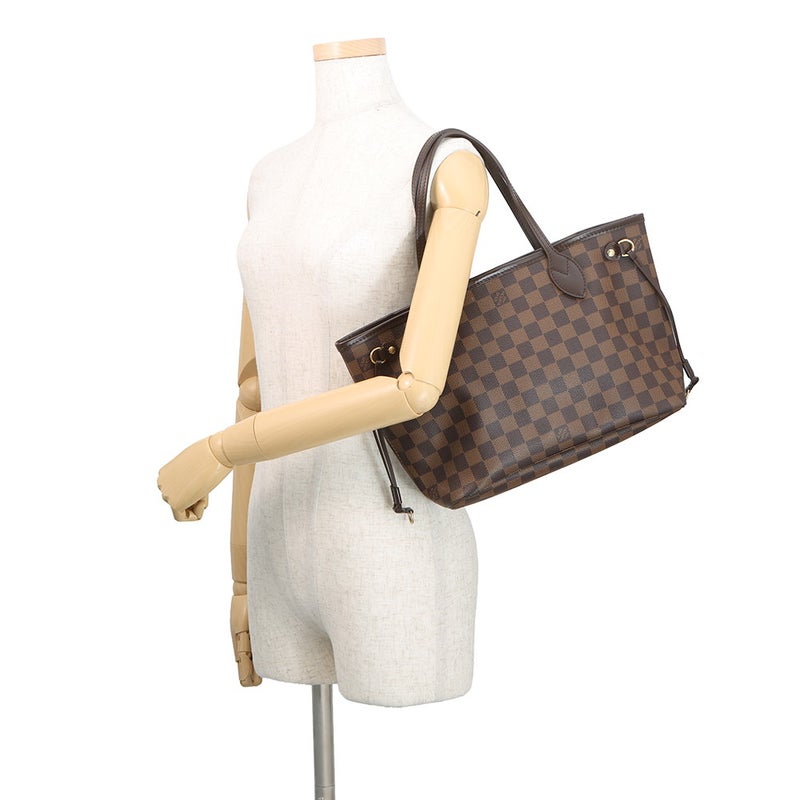 ルイヴィトン トートバッグ ダミエ・エベヌ ネヴァーフル PM N51109 LOUIS VUITTON ヴィトン バッグ