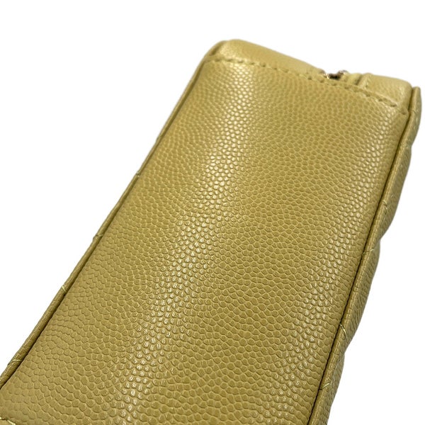 シャネル チェーンショルダーバッグ マトラッセ ココマーク ミニカメラバッグ キャビアスキン AP2426 CHANEL