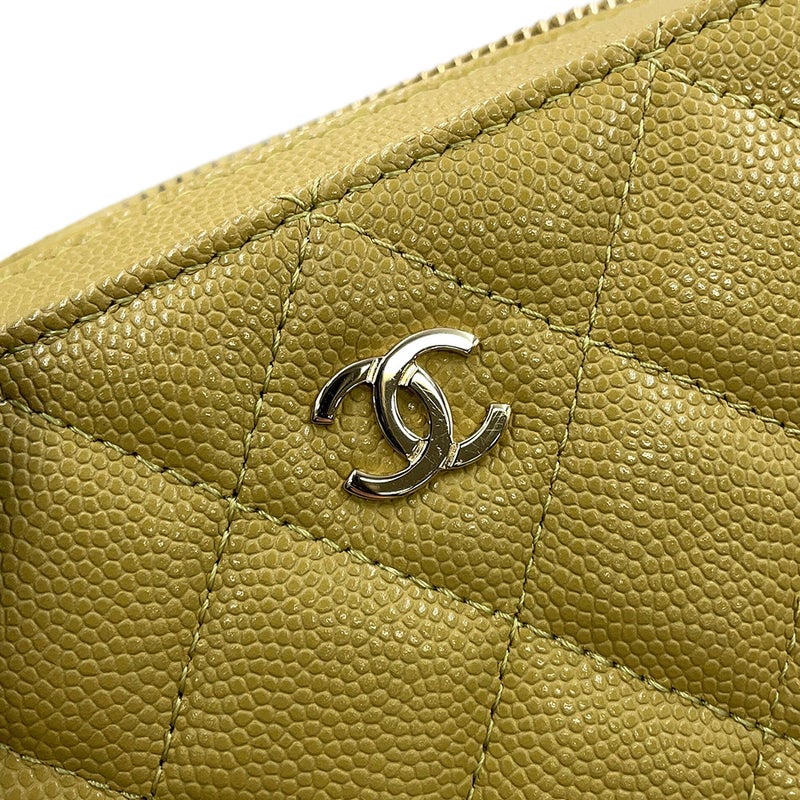 シャネル チェーンショルダーバッグ マトラッセ ココマーク ミニカメラバッグ キャビアスキン AP2426 CHANEL