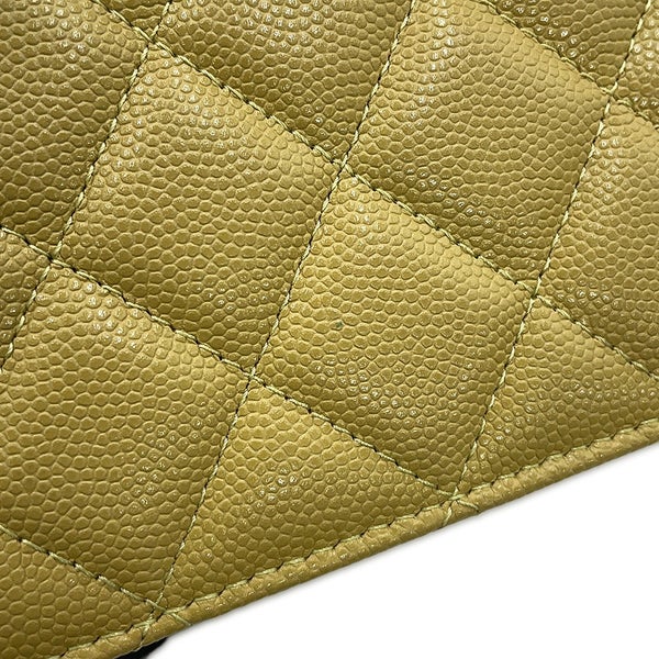 シャネル チェーンショルダーバッグ マトラッセ ココマーク ミニカメラバッグ キャビアスキン AP2426 CHANEL