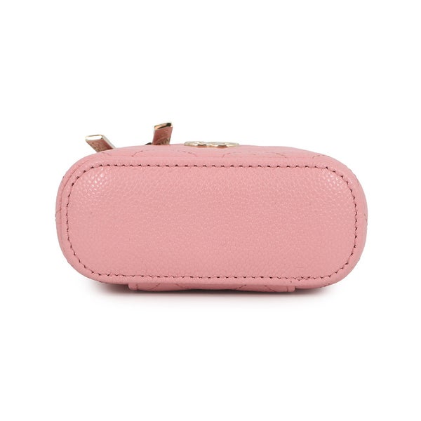 シャネル チェーンショルダーバッグ マトラッセ ココマーク ヴァニティケース スモール キャビアスキン AP2503 CHANEL