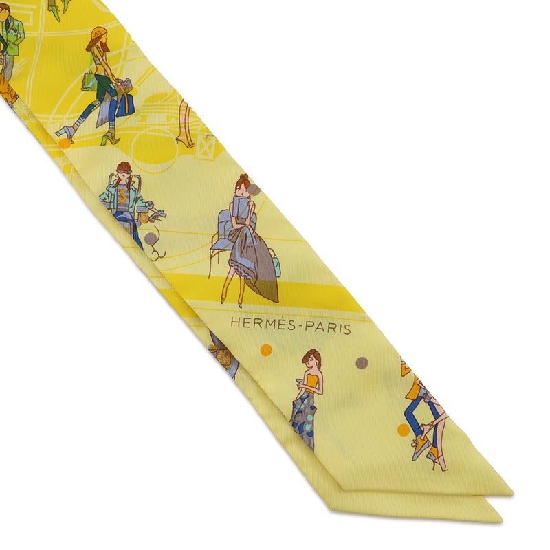 エルメス スカーフ ツイリー エクスリブリス・パリジェンヌ Ex-Libris Les Parisiennes HERMES 2020年春夏